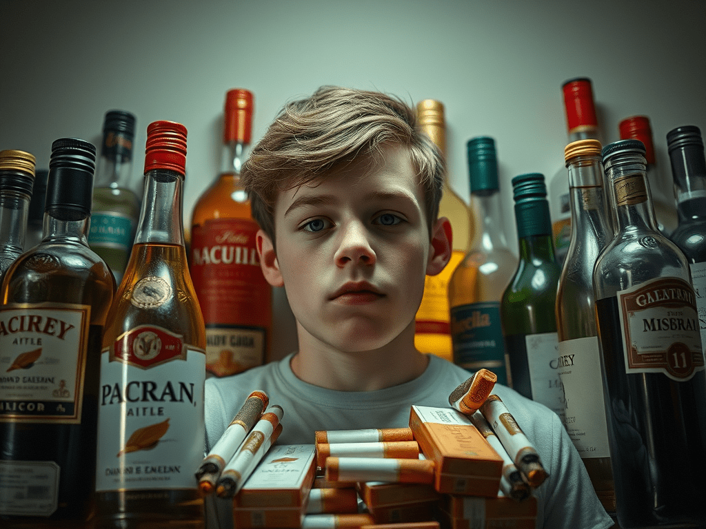 La trampa del tabaco y el&nbsp;alcohol